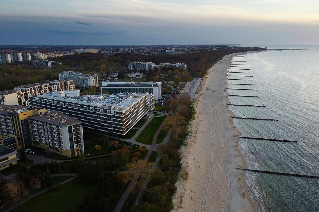 Prywatny Apartament Z Widokiem Na Morze Seaside Park Hotel Колобжег Екстер'єр фото