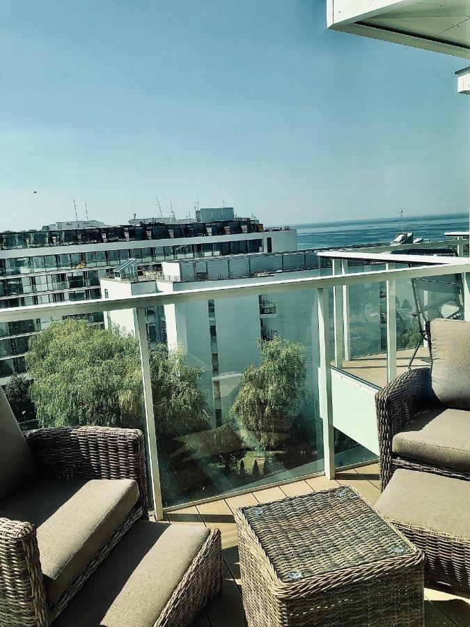 Prywatny Apartament Z Widokiem Na Morze Seaside Park Hotel Колобжег Екстер'єр фото